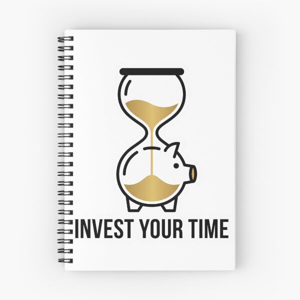 Item preview, Invest Your Time Motivation Sticker designed and sold by Pixel & Chaos.