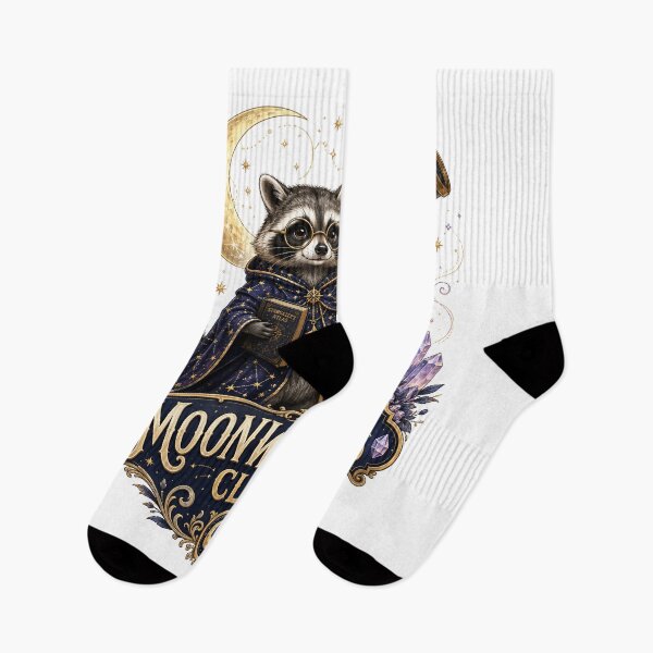 Item preview, Moonwatchers Club Raccoon Astronomer Telescope Stargazing designed and sold by BartArtPhoto.
