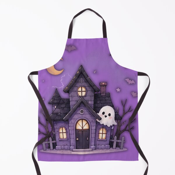 Item preview, Cute Haunted House Spooky Ghost Halloween designed and sold by Soluna Studio.