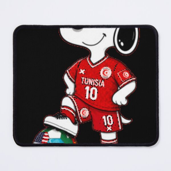 Item preview, Worldcup 2026 Tunisia Team Funny Snoopy Soccer Pla designed and sold by sweetfroyz.