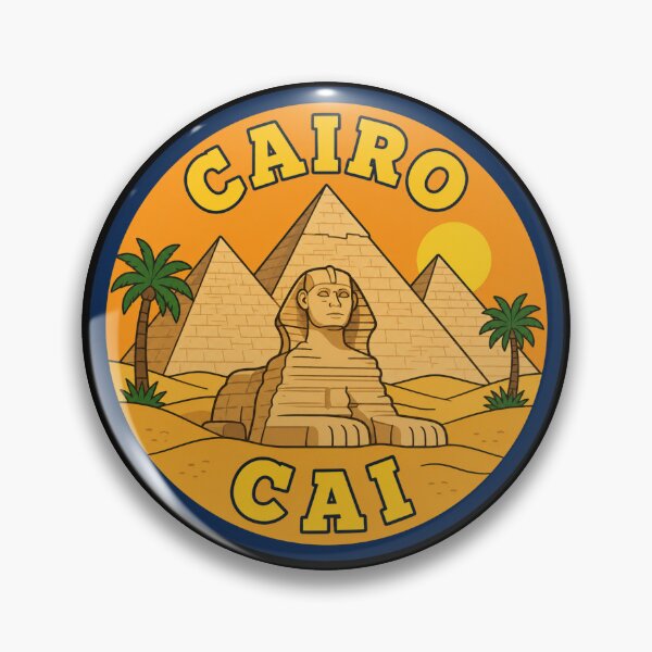 Item preview, Cairo CAI Airport Code Travel Sticker designed and sold by Martin's_Design.