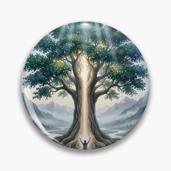 Item preview, Kalpavriksha Abundance Manifestation Tree Art designed and sold by hutofdesigns.