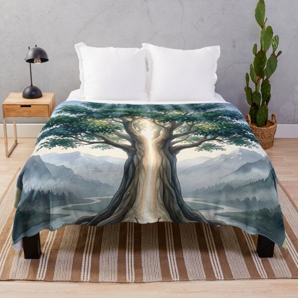Item preview, Kalpavriksha Abundance Manifestation Tree Art designed and sold by hutofdesigns.