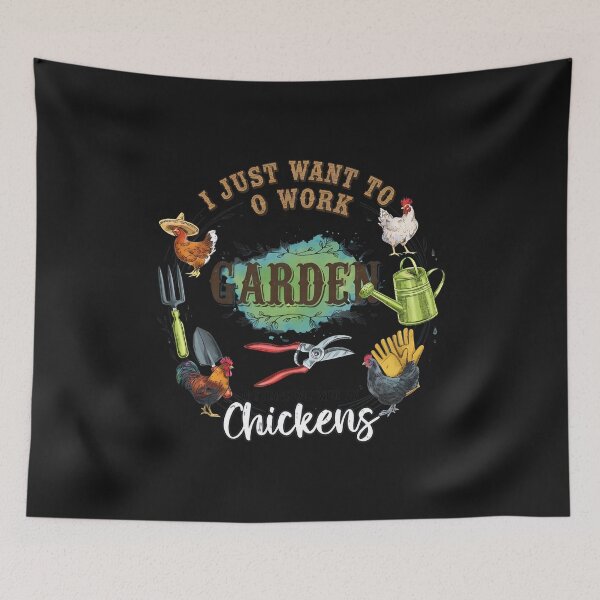 Item preview, Garden Chicken Keeper Hobby Quote Apparel designed and sold by MarksgnrlSomara.