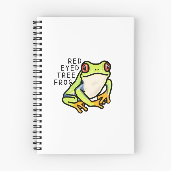Item preview, Cute RED EYED TREE FROG designed and sold by kanaehonkawa.