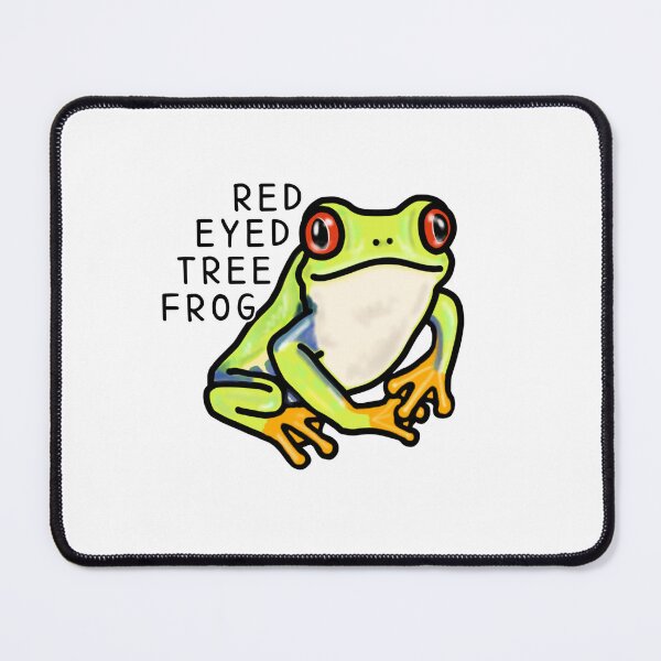 Item preview, Cute RED EYED TREE FROG designed and sold by kanaehonkawa.