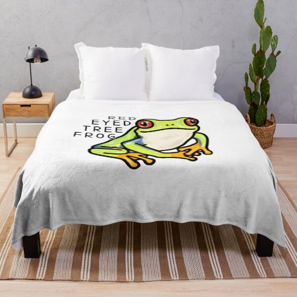 Item preview, Cute RED EYED TREE FROG designed and sold by kanaehonkawa.