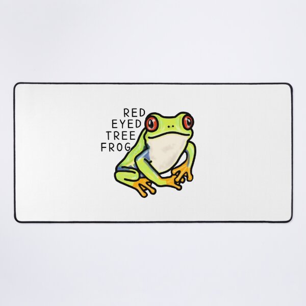 Item preview, Cute RED EYED TREE FROG designed and sold by kanaehonkawa.