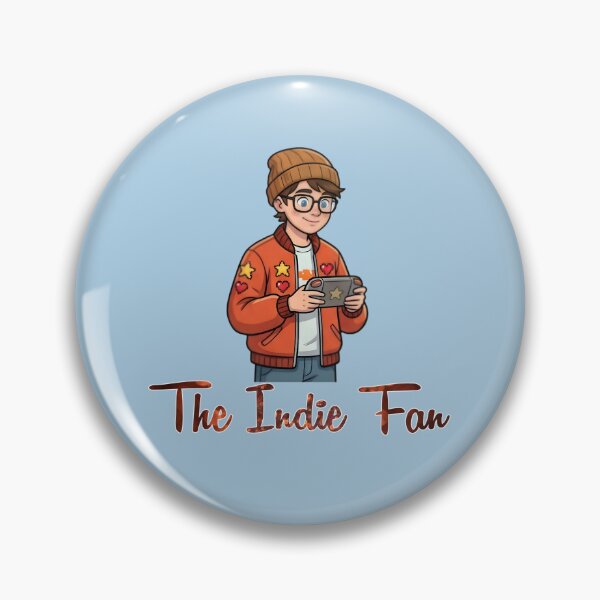 Item preview, The Indie Fan Gamer | Indie Game Lover | Cozy Gaming & Pixel Art T-Shirt Design designed and sold by Bhaskar Digital Art.