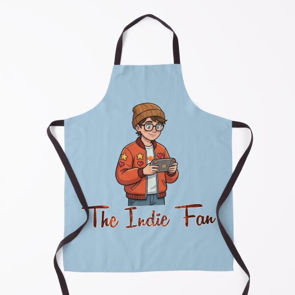 Item preview, The Indie Fan Gamer | Indie Game Lover | Cozy Gaming & Pixel Art T-Shirt Design designed and sold by Bhaskar Digital Art.