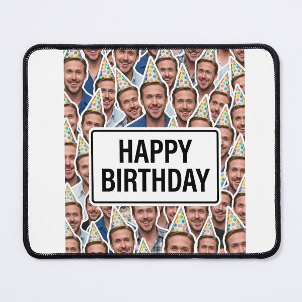Item preview, Ryan gosling birthday cutout funny prank meme gift weird designed and sold by CheeseBlueprint.