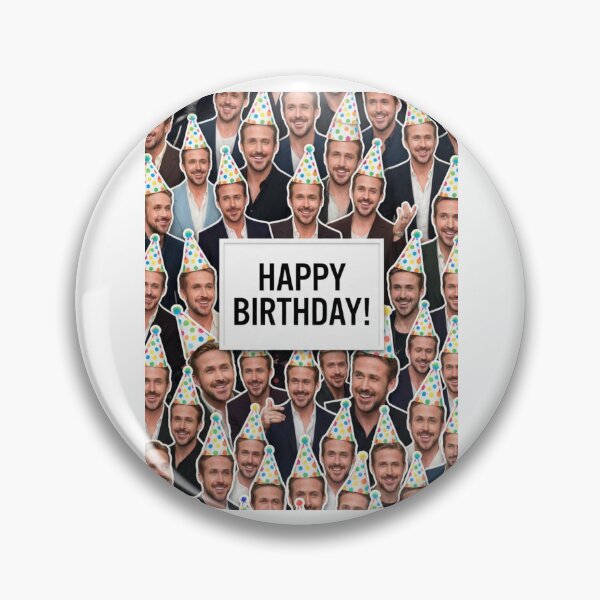 Item preview, Ryan gosling birthday cutout funny prank meme gift weird designed and sold by CheeseBlueprint.