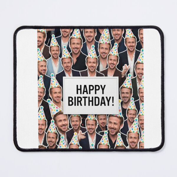 Item preview, Ryan gosling birthday cutout funny prank meme gift weird designed and sold by CheeseBlueprint.