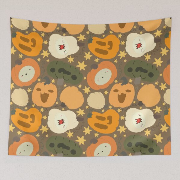 Item preview, Halloween Pumpking Seamless Pattern designed and sold by MiloverseOfficial.