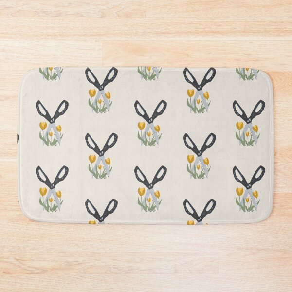 Item preview, Sciccors and tulips - yellow green designed and sold by Vaekra.