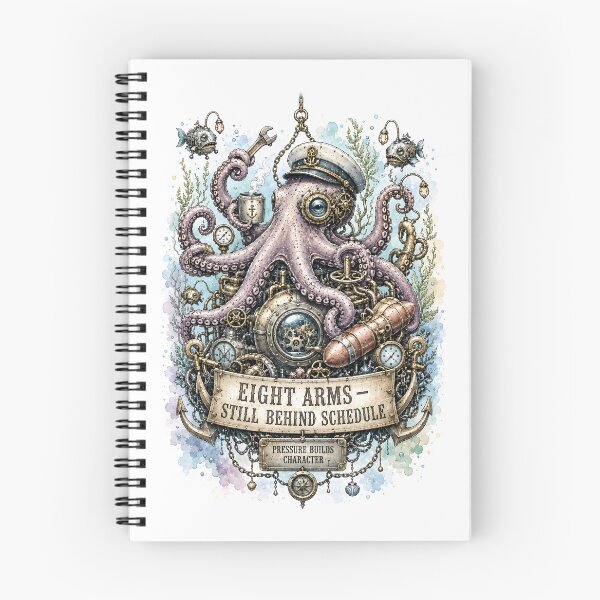 Item preview, Eight-Arm Maintenance - Watercolor Edition designed and sold by ShadowSpriteArt.