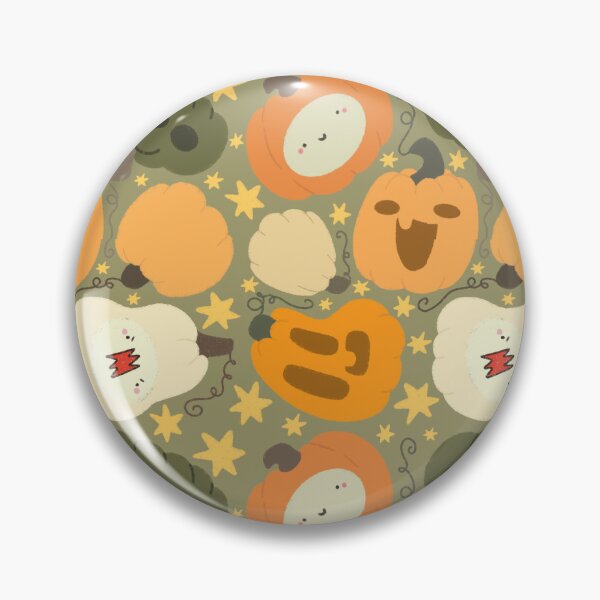 Item preview, Halloween Pumpking Seamless Pattern designed and sold by MiloverseOfficial.