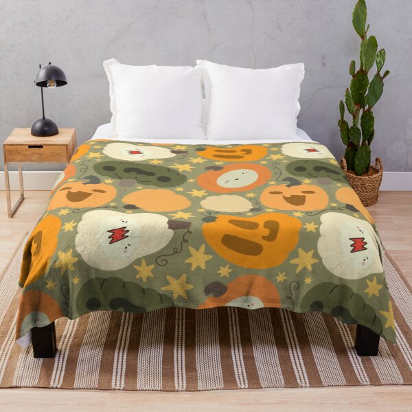 Item preview, Halloween Pumpking Seamless Pattern designed and sold by MiloverseOfficial.