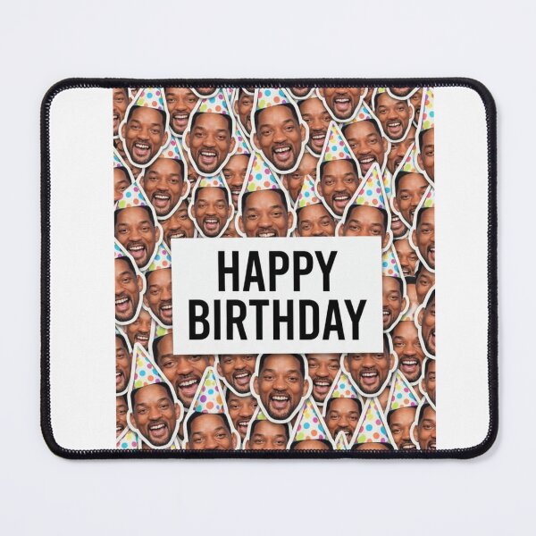 Item preview, Will smith birthday cutout funny prank meme gift weird designed and sold by CheeseBlueprint.