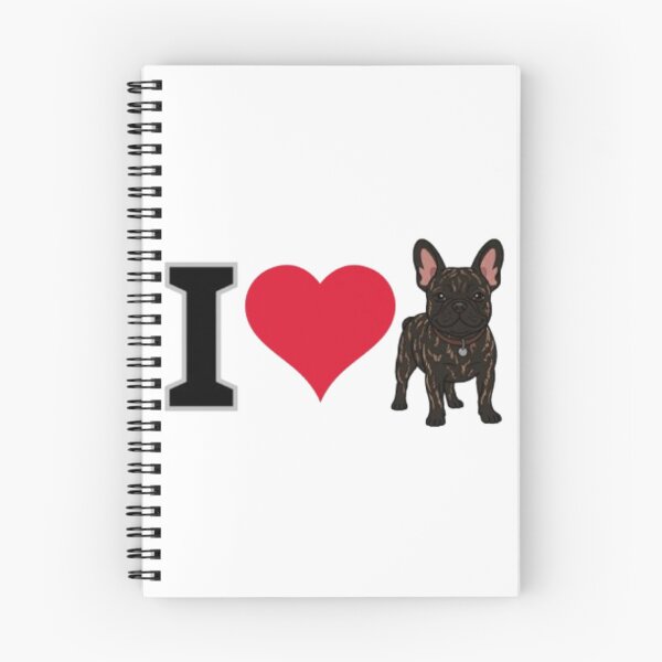 Item preview, Cute Brindle French Bulldog Cartoon - Minimalist Puppy Illustration designed and sold by Mourest.