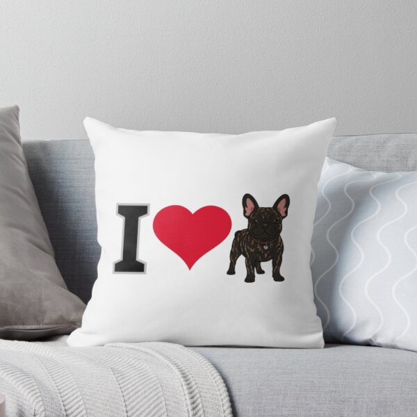 Item preview, Cute Brindle French Bulldog Cartoon - Minimalist Puppy Illustration designed and sold by Mourest.