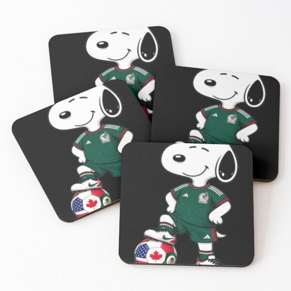 Item preview, Worldcup 2026 Mexico Team Funny Snoopy Soccer Play designed and sold by Willow Tress Creative Studios.