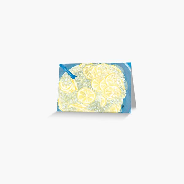 Elderflower Cordial | Hyldeblomst Saft Greeting Card