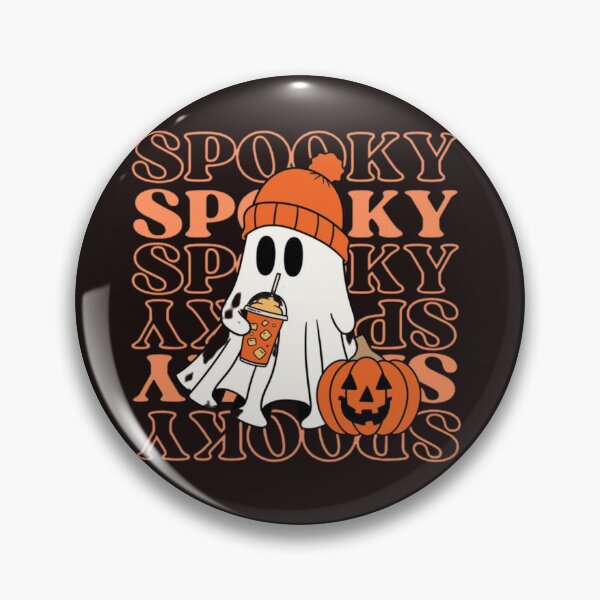 Item preview, Spooky Ghost PNG Halloween Graphic for T-Shirts | Cute Creepy Ghost Design designed and sold by RajDeals.