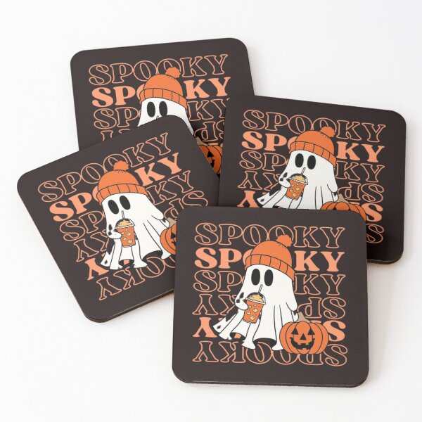 Item preview, Spooky Ghost PNG Halloween Graphic for T-Shirts | Cute Creepy Ghost Design designed and sold by RajDeals.