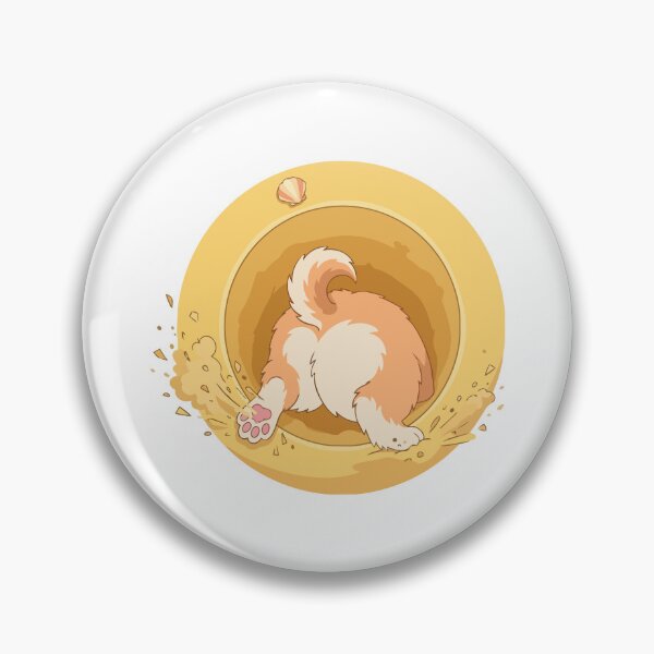 Item preview, Funny Summer Beach Corgi Butt Sand Hole designed and sold by Arc2020.