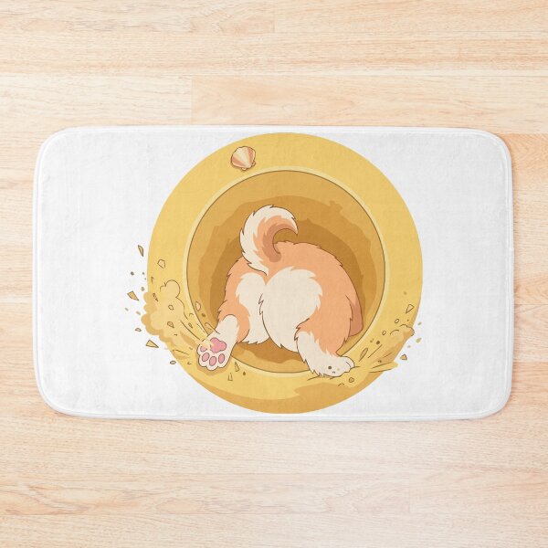 Item preview, Funny Summer Beach Corgi Butt Sand Hole designed and sold by Arc2020.