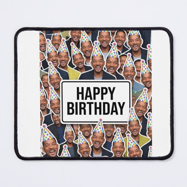 Item preview, Will smith birthday cutout funny prank meme gift weird designed and sold by CheeseBlueprint.