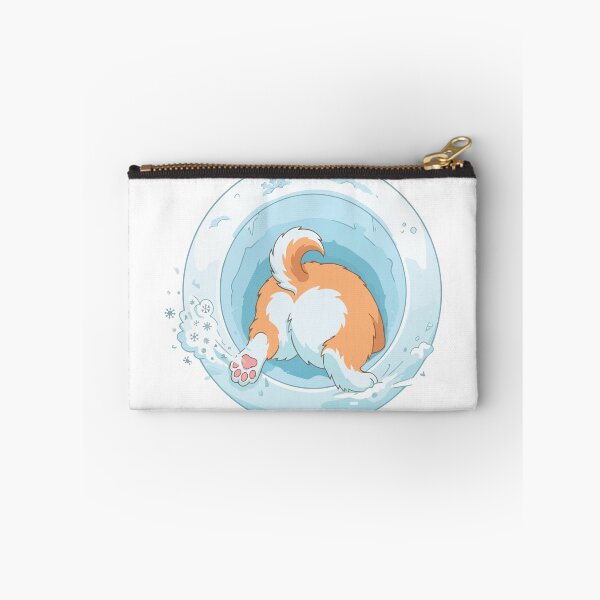 Item preview, Cozy Winter Snow Digging Corgi Butt Art designed and sold by Arc2020.