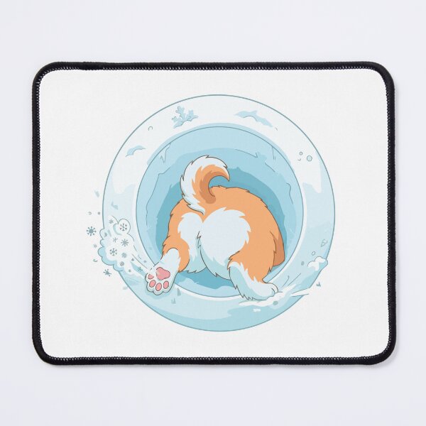 Item preview, Cozy Winter Snow Digging Corgi Butt Art designed and sold by Arc2020.
