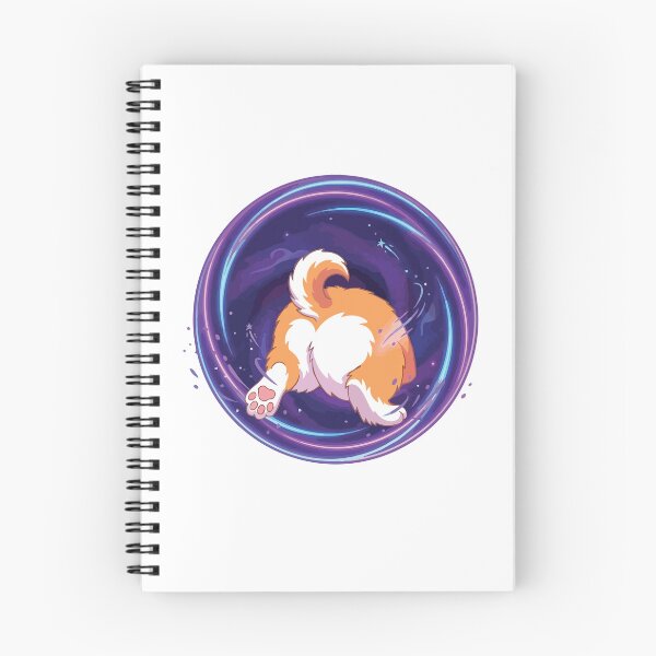 Item preview, Magical Cosmic Portal Corgi Butt Sci Fi Humor designed and sold by Arc2020.