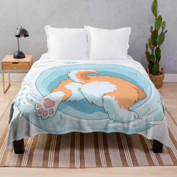 Item preview, Cozy Winter Snow Digging Corgi Butt Art designed and sold by Arc2020.
