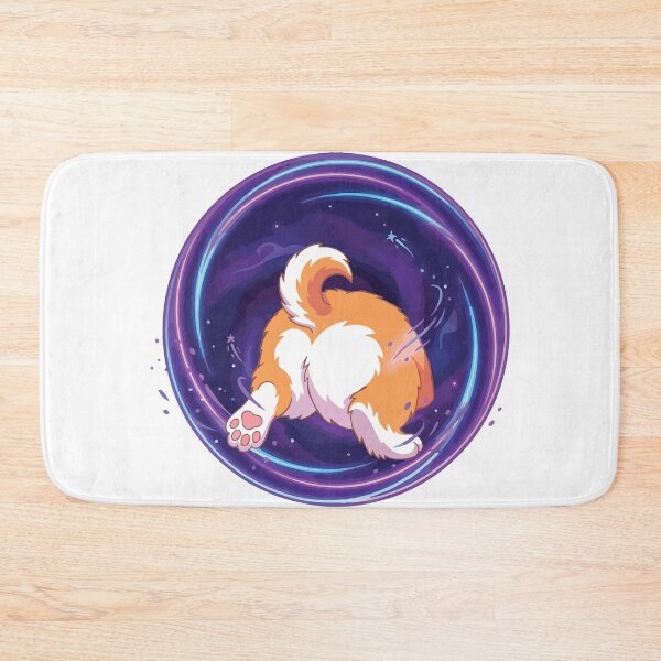 Item preview, Magical Cosmic Portal Corgi Butt Sci Fi Humor designed and sold by Arc2020.