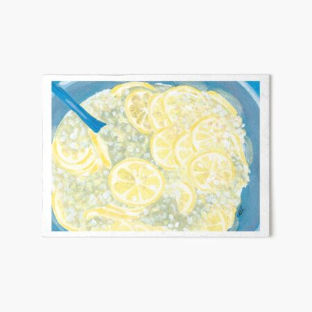 Elderflower Cordial | Hyldeblomst Saft Art Board Print
