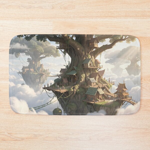 Item preview, Levitating Tree Village designed and sold by Fanta-sticky.