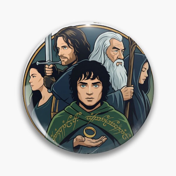 Item preview, Heroes of the Ring - Epic Fantasy Fellowship designed and sold by Numair Baig.