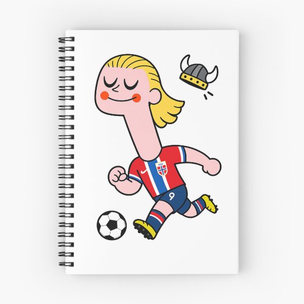 Item preview, Haaland Viking Footballer designed and sold by JaconyJacony.