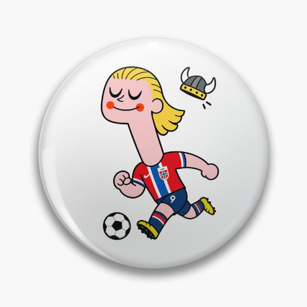 Item preview, Haaland Viking Footballer designed and sold by JaconyJacony.