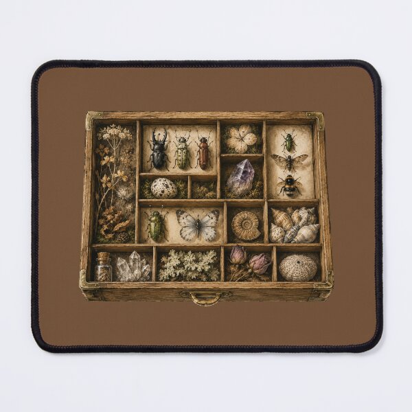 Item preview, Victorian Specimen Drawer Print – Antique Naturalist Collection Tray Art designed and sold by MagicMakerPh.