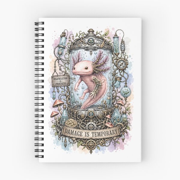 Item preview, Regeneration Protocol - Watercolor Edition designed and sold by ShadowSpriteArt.