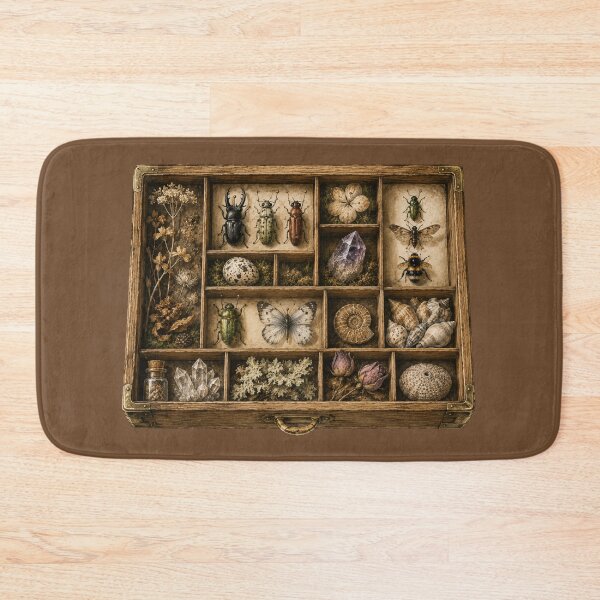 Item preview, Victorian Specimen Drawer Print – Antique Naturalist Collection Tray Art designed and sold by MagicMakerPh.