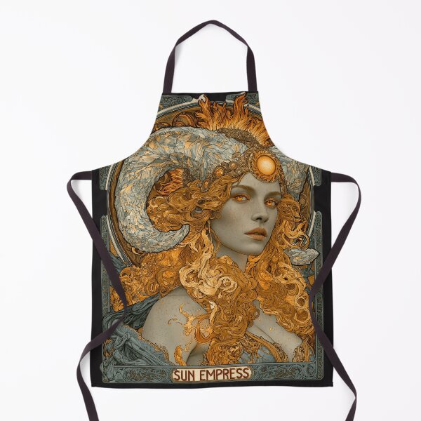Item preview, Sun Empress Art Nouveau Fantasy Portrait designed and sold by MythicMood.