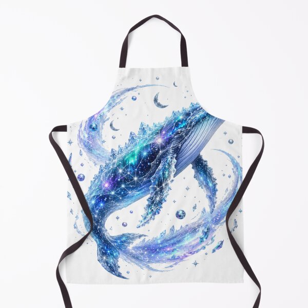 Item preview, Celestial Cosmic Whale Crystal Ice Galaxy Constellation Fantasy designed and sold by BartArtPhoto.