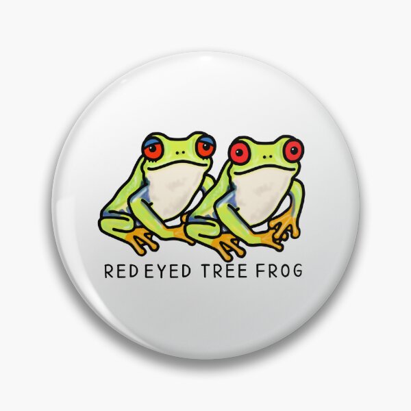 Item preview, Cute RED EYED TREE FROG designed and sold by kanaehonkawa.