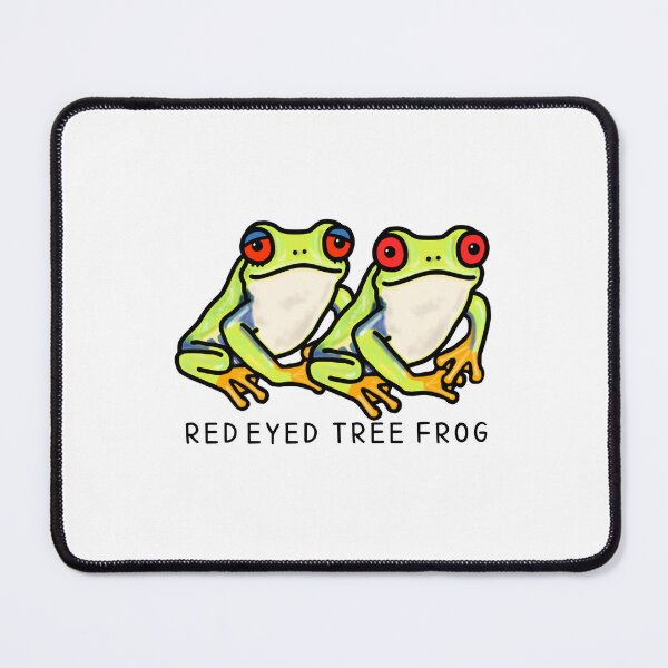 Item preview, Cute RED EYED TREE FROG designed and sold by kanaehonkawa.
