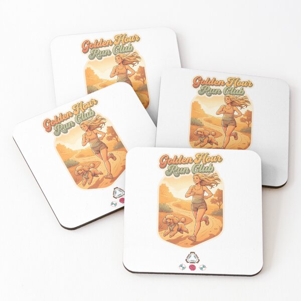 Item preview, Trail Running Pals - Golden Hour Run Club designed and sold by Whimsy Trail Co.